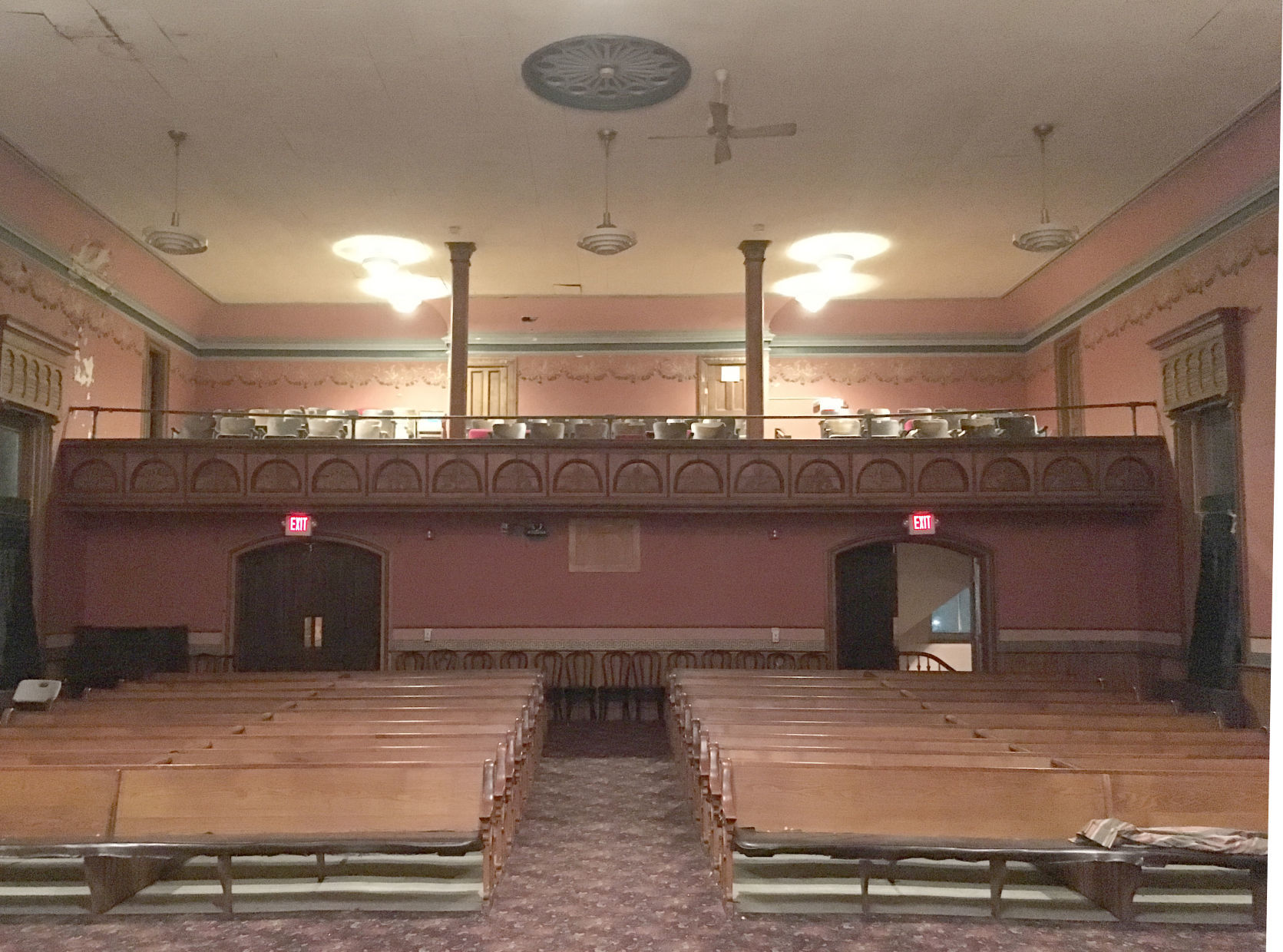 Courthouse courtroom